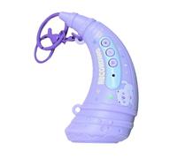TEMOOUES Giocattolo musicale corno per bambini dotato di effetti vocali variabili Voice Changer Caratteristica Durabilità ABS Costruire animale giocattolo registratore a tema per i bambini