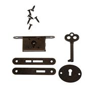 TEMOOUES Il cassetto del metallo antico blocca le serrature decorative ith della mobilia per la chiave per i cassetti, ardrobe, contenitore di gioielli, Governo