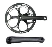 TEMOOUES La precisione della guarnitura della bici della strada delle leghe di alluminio della durevolezza ha progettato guarniture per gli appassionati di velocità Guarnitura leggera delle biciclette