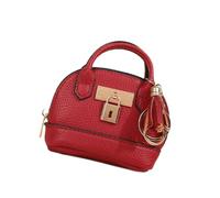 TEMOOUES Piccola borsa portamonete portachiavi borsa sacchetti in pelle PU borsa cosmetica accessorio per le donne chiave rossetti e organizzatori di carte, R