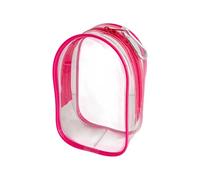 TEMOOUES Sacchetto portatile di immagazzinaggio della peluche del cotone della cassa della bambola da collezione del PVC con il gancio sigillato della chiusura lampo che protegge il disegno montabile