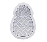 TEMOOUES Stampo a forma di ananas per fondente torta bordo cioccolato strumenti di decorazione per torte da cucina accessori per biscotti stampi per biscotti per cuocere Natale