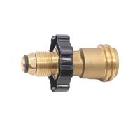 TEMOOUES Universale Cilindri Esterni Adattatore A Prova Di Perdita Istanti Collegamento Per Stufa Da Campeggio E Griglie Campeggio BBQ Adattatore