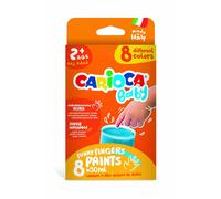 Tempera a Dita Baby Set di Tempere Lavabili per Bambini 2 Anni Colori Brillanti