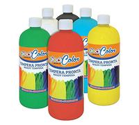 TEMPERA GIODICOLOR 6 FLACONI 1000 ML • TINTE BASIC