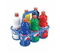 Tempera Giotto Extra Con Cestello 6 Flaconi 1000ml