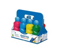 Schoolpack 8 flaconi tempera pronta Acrilica 250 ml. Colori Assortiti GIOTTO