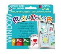 Tempera Solida Playcolor Istant - 02001 (Assortiti Brillanti Conf. 6)