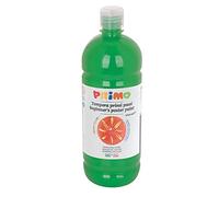 PRIMO - Tempere Lavabili per Bambini +3 Anni e Adulti da 1L, Colori per Bambini a Tempera per Dipingere di Alta Qualità, Colori per Stoffa, Vetro, Carta, Pittura Lavoretti Creativi per Bambini e Hobby