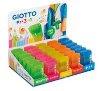 Temperamatite 3 in 1 Giotto colori assor F232100