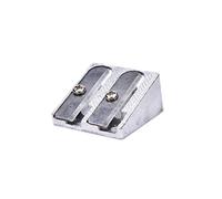 Temperamatite 3PCS studenti eccellenti temperamatite in metallo Due fori per cas