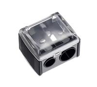 Temperamatite a doppio foro carino classico trucco penna temperamatite per ragazze regali rientro a scuola forniture cancelleria design moda