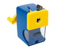 Temperamatite a manovella con contenitore - 1 foro - Lyra