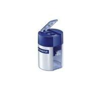 Temperamatite con contenitore Staedtler Noris a 2 fori 512 001 grigio-blu 512 001 NEW