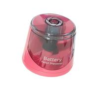 Temperamatite elettrico a batteria con contenitore trasparente per artisti, studenti, bambini elettrici