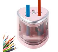 Temperamatite elettrico Sharpener a doppio foro, robusto, senza fili con grande contenitore per ufficio domestico