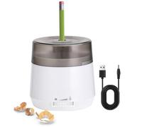Temperamatite elettrico - Temperamatite a batteria, smerigliatrice automatica per matite, strumento compatto da scrivania, affilatura rapida, accessorio per casa e ufficio con liscio, utilizzabile per