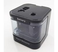 Temperamatite Elettrico Usb E A Batteria,Temperino Elettrico Doppio Foro Con Contenitore Per Bambini E Adulti,Automatico Pencil Sharpener Adatto Per Matite Colorate E 2b