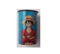 Temperamatite in Metallo a Due Fori One Piece, Design Anime, Blu