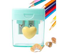 Temperamatite Manuale - Accessorio Portatile Colorato A Doppio Foro,Temperamatite Per Matite Da Trucco - per Bambini Scuola Classe Scuola Materna Uffici Domestici Disegno Trucco Viaggio Insegnamento