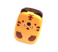 Temperamatite manuale con contenitore che alimenta automaticamente la matita a singolo per bambini, artisti, studenti, manovella da ufficio