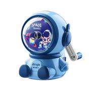 Temperamatite manuale per temperamatite con astronauta dei cartoni animati e astronauti, strumento di affilatura per studenti, ragazze, ragazzi, scuola, casa, cartone animato
