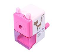 Temperamatite manuale portatile adatto per carboni 2B matite colorate matite trucco matite disegni animali carino per adulti studenti carino cartone animato temperamatite manuale portatile divertente