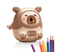 Temperamatite Manuale, Temperamatite a Manovella, Temperino Manual, Temperamatite Con Manovella, Temperamatite Dei Cartoni Animati Per Studenti, Bambini, Adulti, Arte, Scuole, Ufficiper