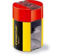 temperamatite Noris® a 1 foro con contenitore per trucioli per matite con fusto max Ø 8,2 mm.