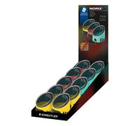 Temperamatite Norix® Tub - 1 foro - c/contenitore STAEDTLER - conf. da 10 pz