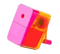 Temperamatite per bambini con contenitore Temperamatite manuale Alimentazione automatica per Studente Kid Matita di legno Studente colorato