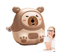 Temperamatite Per Bambini,Temperamatite Manuali Cartoon - Taglierina a Manovella con Design Cartone Animato a Forma di Capibara per Arte del Disegno Individuale con Pastelli