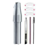 Temperamatite Per Sopracciglio, per il Trucco | Temperamatite Portatile Per La Delineatura,Per Le Donne Principianti Amatoriali Artisti E Amanti Della Bellezza A Casa O Salone