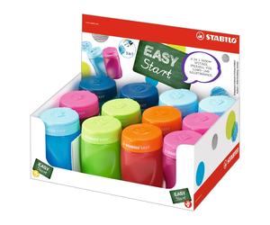 Temperamatite Stabilo EASYtemperino, linea EASY Start: espositore da banco con