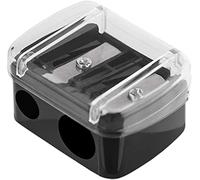Temperamatite Temperamatite per s Affilatrice manuale con coperchio Doppio Fori Temperamatite per Adulti Forniture di cancelleria 1 pz Bella lavorazione