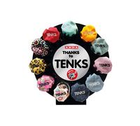 Temperamatite Tenks - 3 fori - fantasie assortite - Arda - expo 36 pezzi