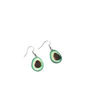 Temperamento Frutta Orecchini Ragazza selvaggia Dolce Quotidiano Gioielli Avocado popolare Creativo e utileIntelligenza pratica.