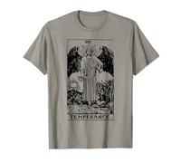 Temperance Vintage Tarocco Card Inspired Maglietta