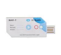 Temperation Data Logger, Connettore USB Temperatura Dati Logger USB, Capacità Dati Registratore del Logger Dati di Temperatura USB, per il Deposito e Logistica