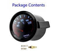 Temperatura Acqua Indicatore Generalmente LED Sensore 12V Dc 2 Inch 52mm Alta