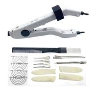 Temperatura Regolabile Bianca Estensione Professionale Dei Capelli Fusion Iron Heat Connettori For Mini Strumenti Regolabili Con Punta Riscaldante Riscaldamento Rapido Per Uno Styling Efficiente