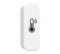 Temperature And Humidity Sensor - WiFi Temperature Sensor, Weather Monitor, Smart Humidity Temperaturee Sensors - App Notification Alert, Household Accessories, Remote Control, Data Storage Export Use