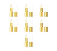 TempéRature Changement Couleur Rouge à LèVres Baume à LèVres éTanche Longue | Gold Crystal Chapstick Maquillage durable couleur Hydratation Glossy Gold Foil Respirant etnaturel Superposition polyvalente