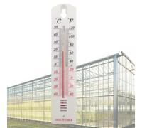 Temperature Gauge - Temperature Monitor | Sensor Climate Wall Indoor | Analog Thermometer for Home, Office, Warehouse, Greenhouse, Indoor Climate Tracker for Precise Environmental Readings