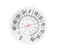 Temperature Gauge Waterproof | Wireless Suction Accurate,Wall Weather Temperature Gauge Outdoor - Compact & Lightweight For Home Dorm Inside Window Room Garden Patio Garage Balcony