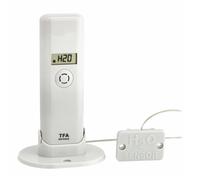 TFA 30.3305.02 - Termometro igrometro con rilevatore d'Acqua per WeatherHub (Bianco)