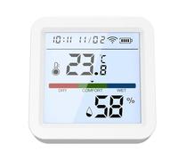 Temperature Monitor, Humidity Meter, Smart Hydrometer,2.2x2.2x0.91 Inches, High Accuracy Sensor, Wireless Digital Display, for Weather Tracking Air Quality Home, Remote Use