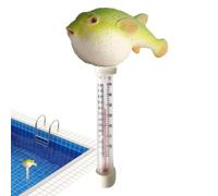 Temperature Reader, Cartoon Animal Meter, 7,48 x 3,35 x 3,35 Inches Floating Water Gauge, Large Pool Accessory for Spa Hot Spring Shower Indoor Outdoor Home Family Children Swimming