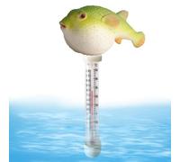 Temperature Reader | Cartoon Animals Floating Meter | Ampio Water Temperature Gauge Pool Accessory for Spa Hot Spring Shower Indoor Outdoor Home Family Children Lake Swimming Ponds