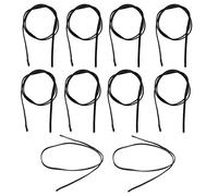 Temperature Sensor 10Pcs - High Exactness Thermistor Probe for Automobiles/HVAC/Appliances | 500mm PVC Composite Material Cable, 25℃ to 125℃ Range (5K B3470)